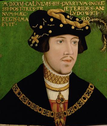 Portrait de Louis II de HONGRIE